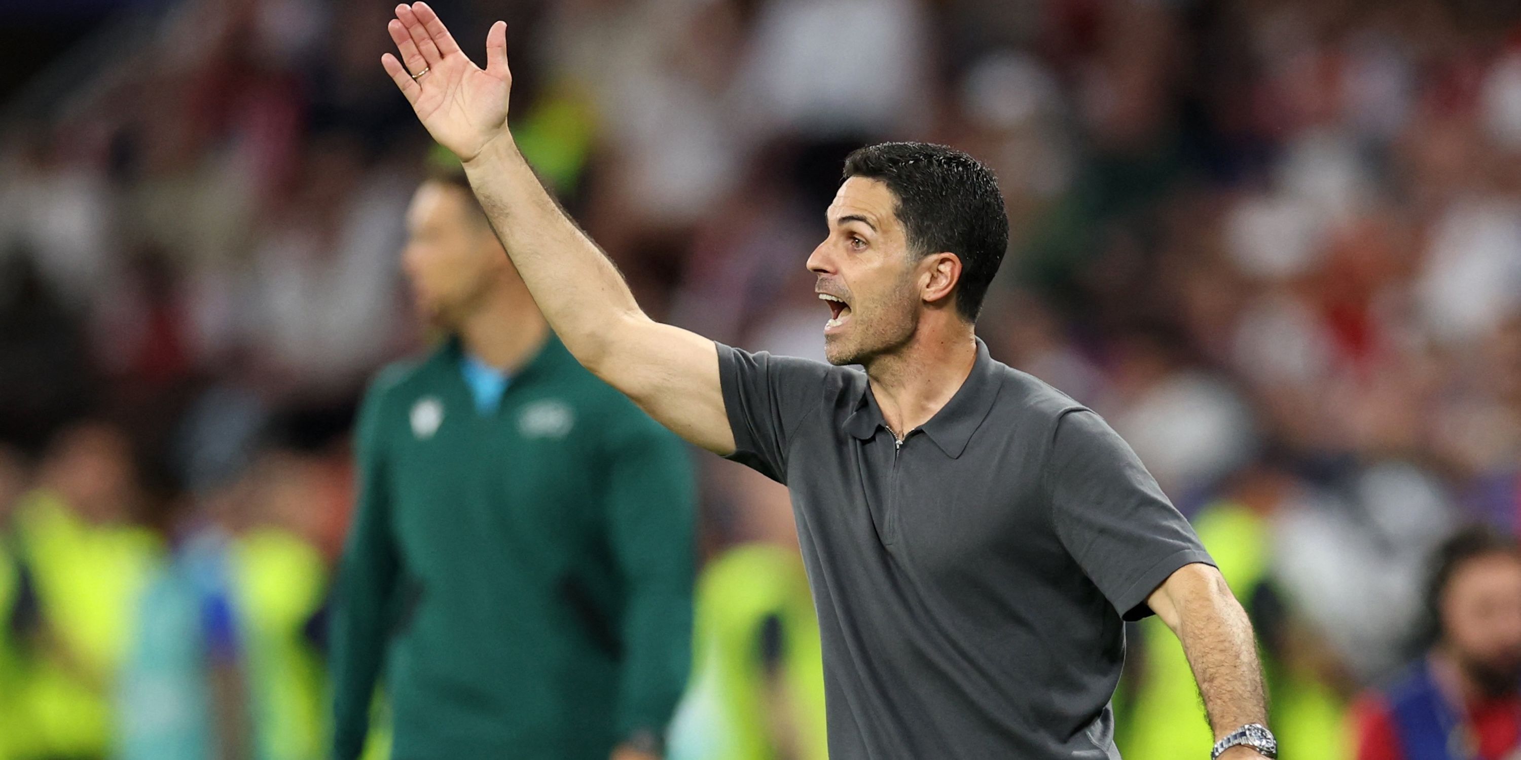O técnico do Arsenal, Mikel Arteta, reagiu