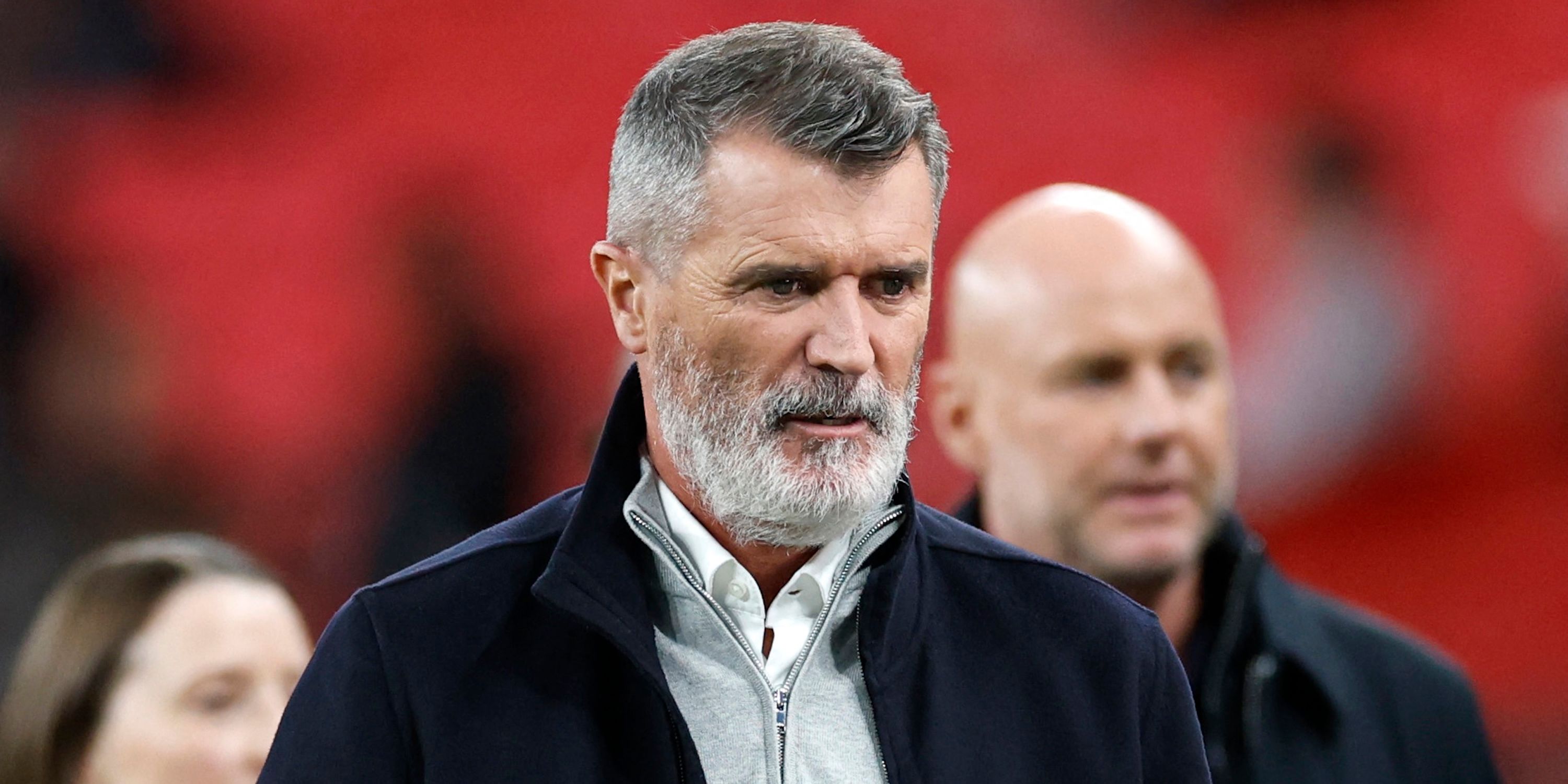 ITV Sport TV pundit Roy Keane before match