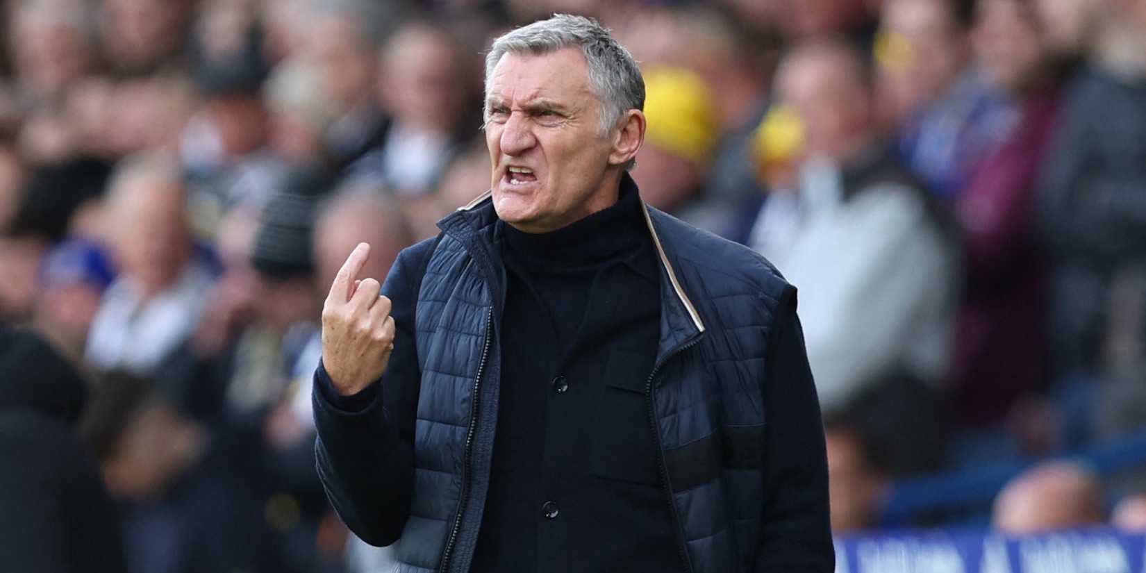 West Bromwich Albion manager Tony Mowbray