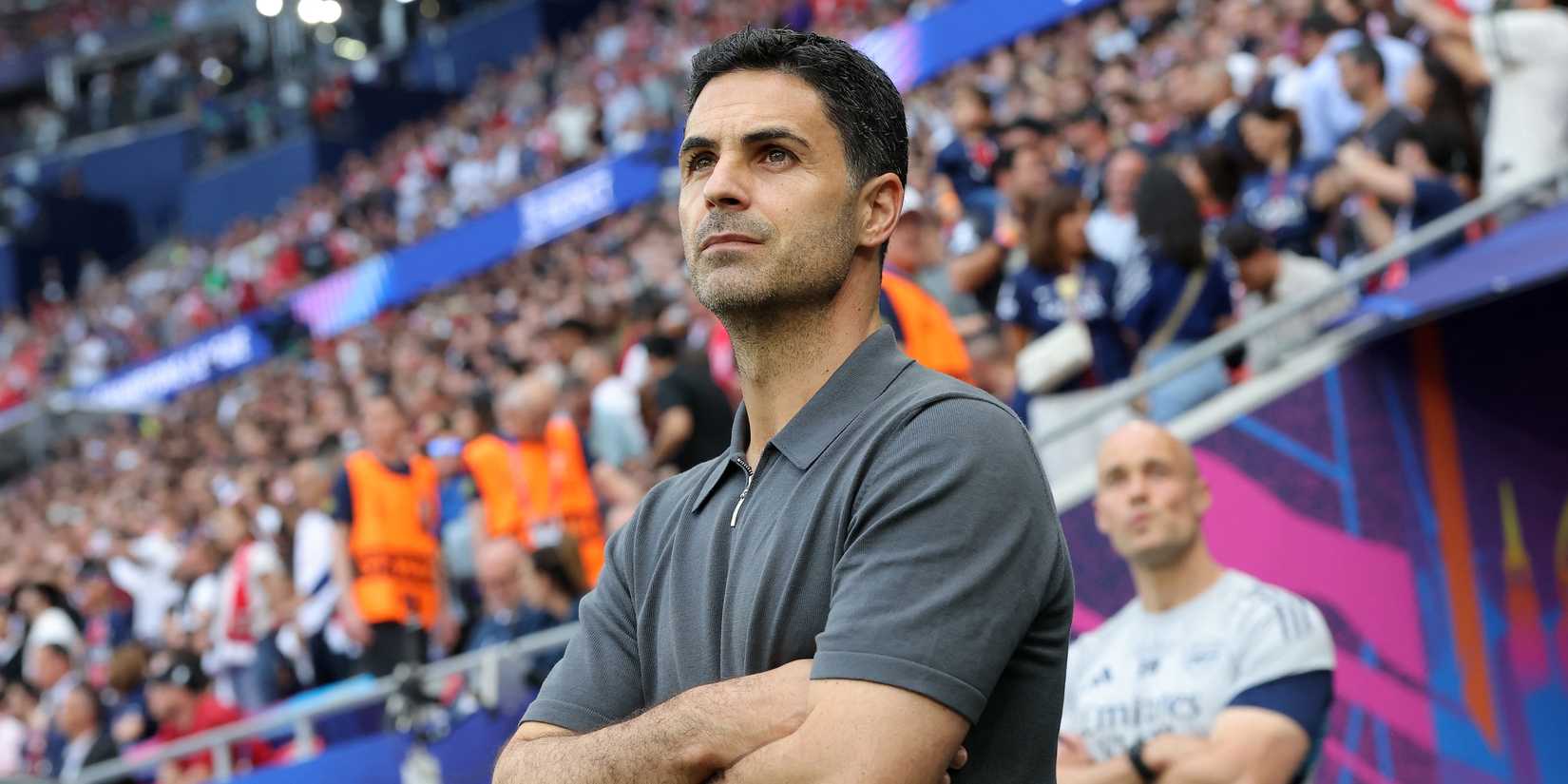 Arsenal manager Mikel Arteta before the match