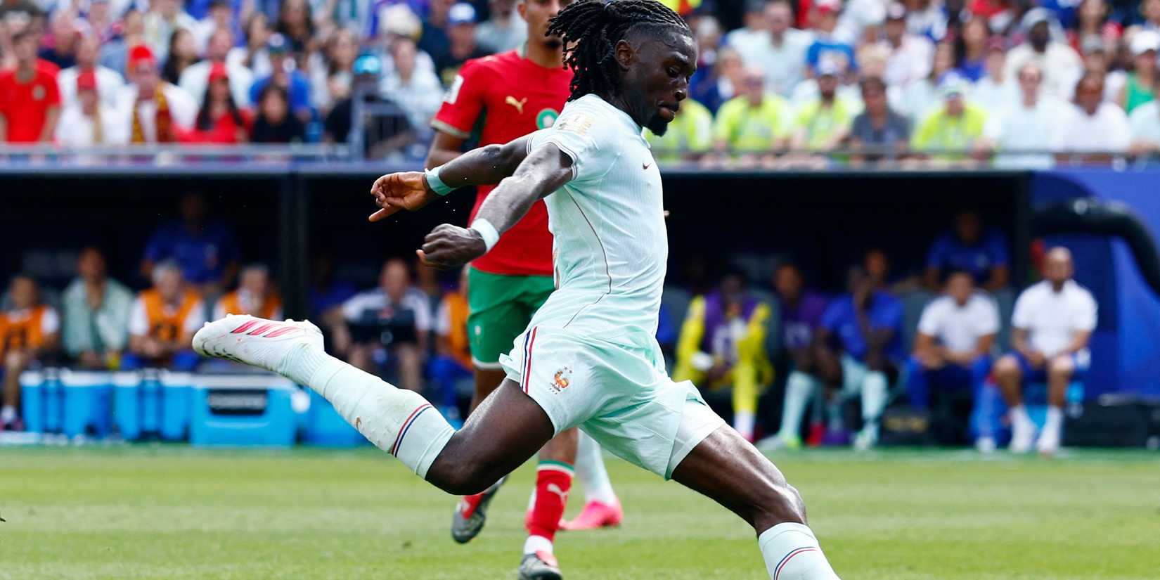 Manu Kone, da França, em ação