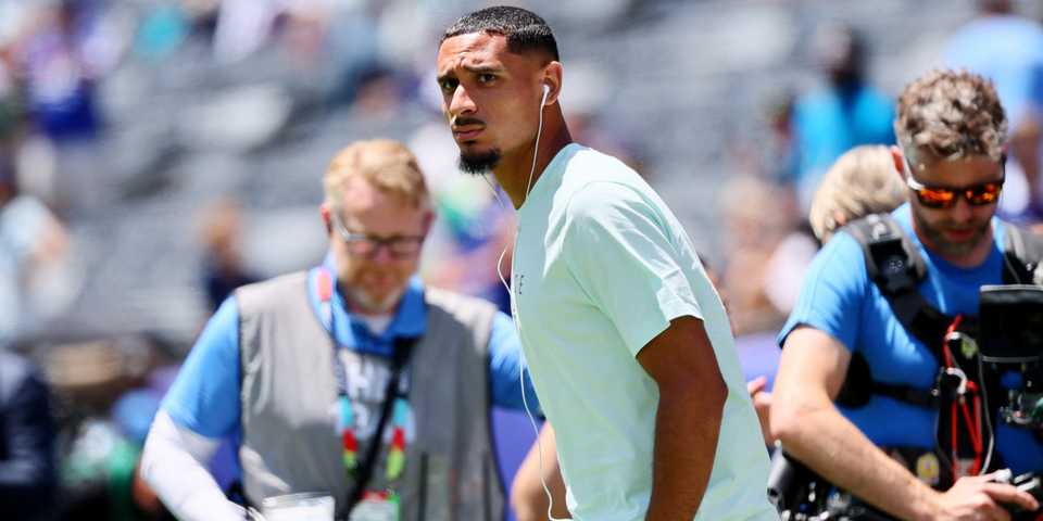 France's Maxence Lacroix before the match-1