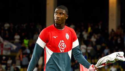 Monaco's Aladji Bamba