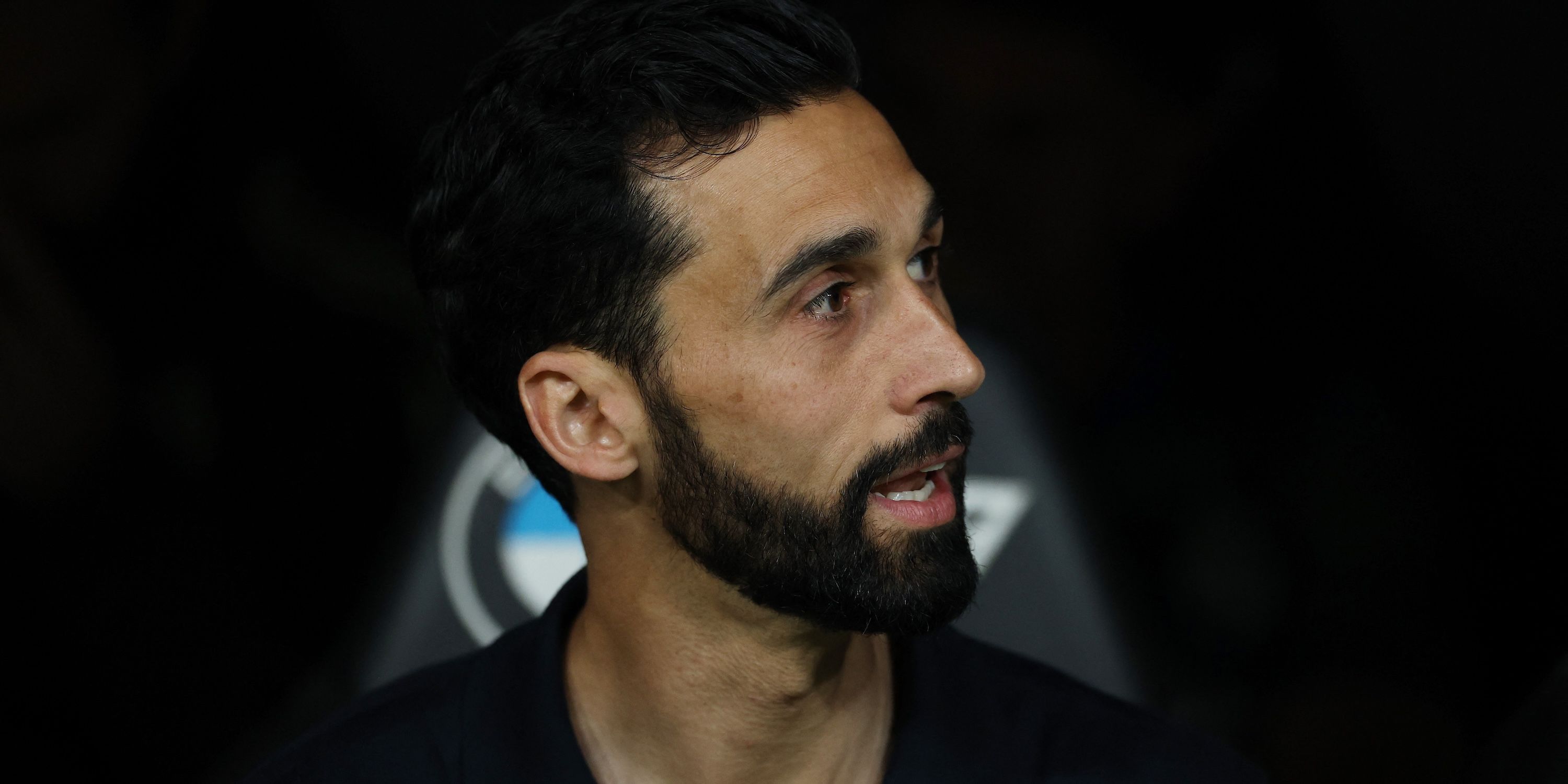 Real Madrid coach Alvaro Arbeloa before the match