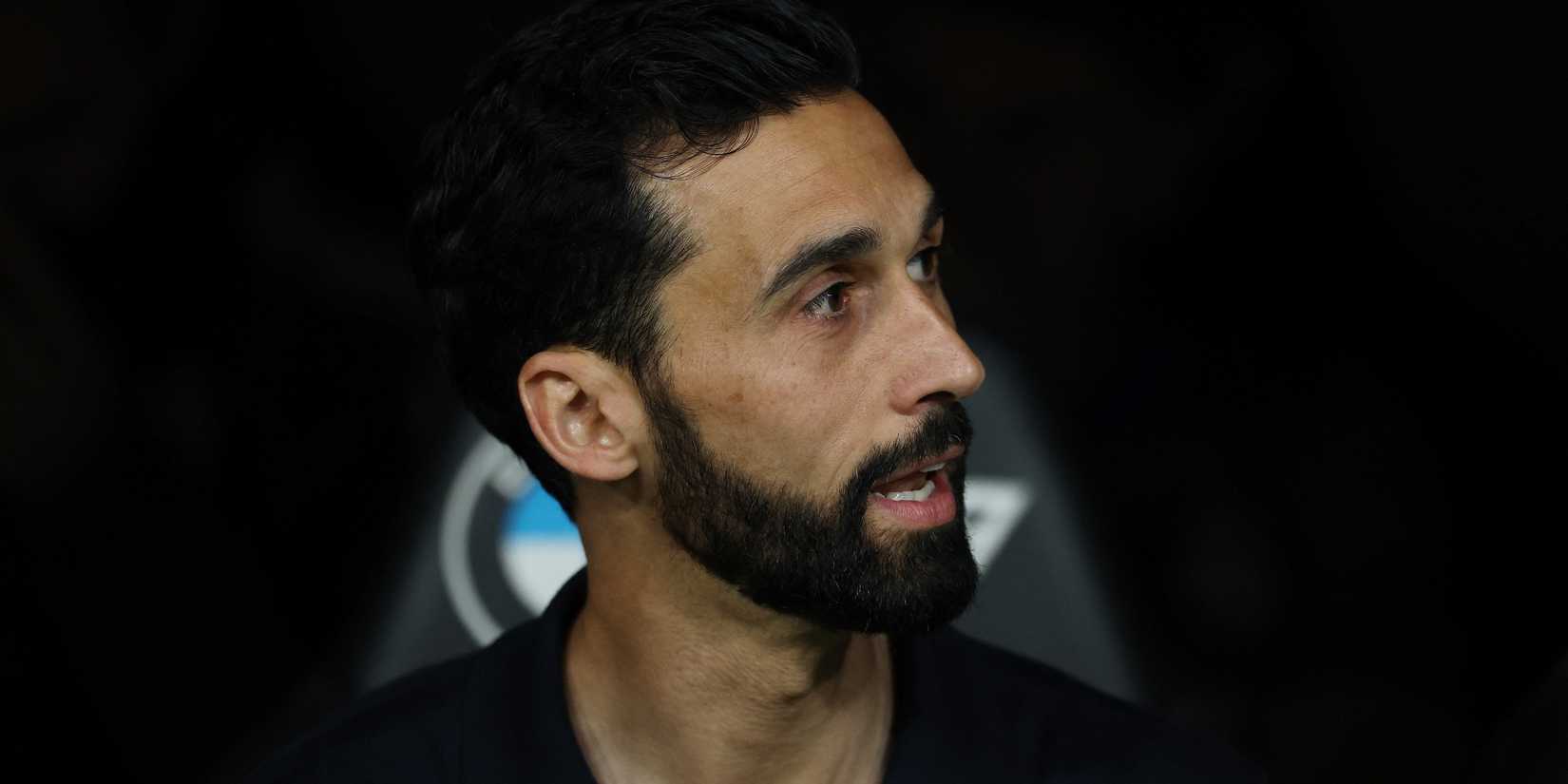 Real Madrid coach Alvaro Arbeloa before the game