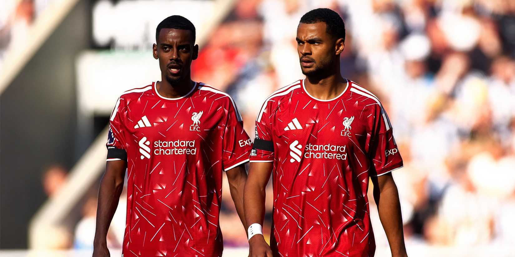Alexander Isak and Cody Gakpo for Liverpool