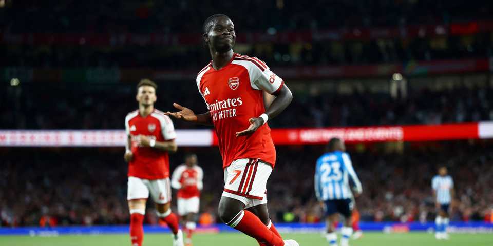 Bukayo Saka for Arsenal-1
