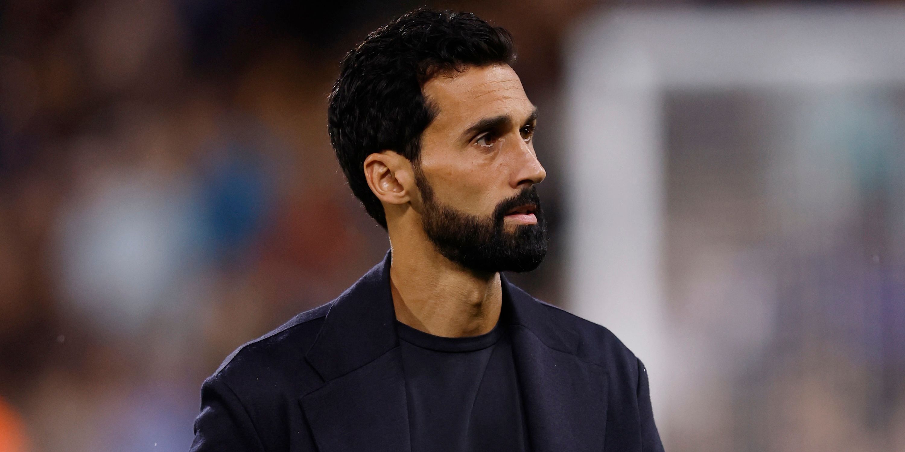 Fulham manager Alvaro Arbeloa before the match