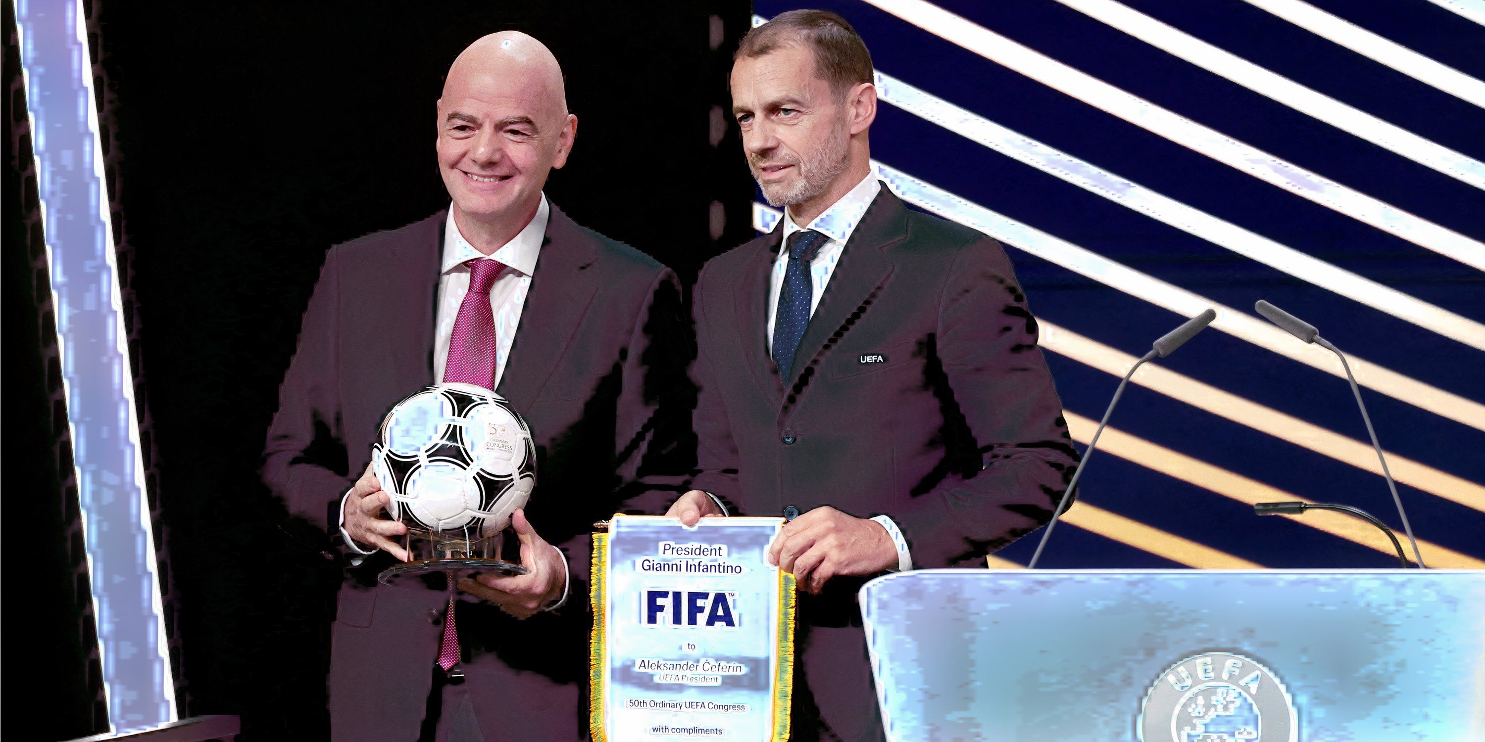 Infantino and Ceferin