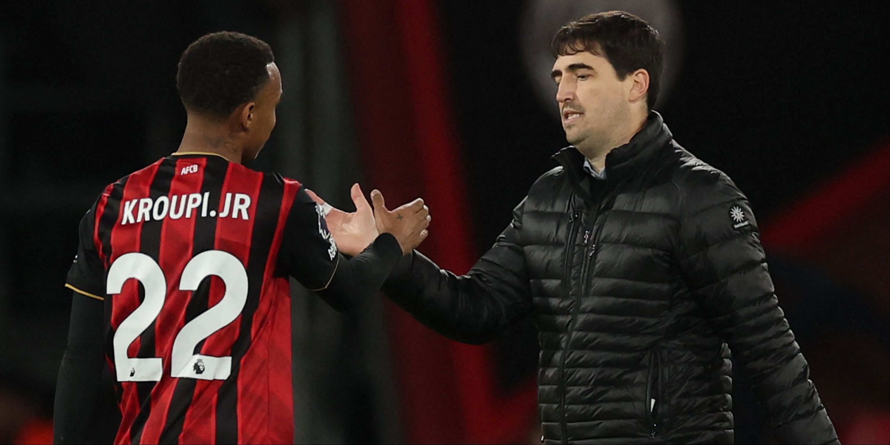 Iraola-Bournemouth-Kroupi