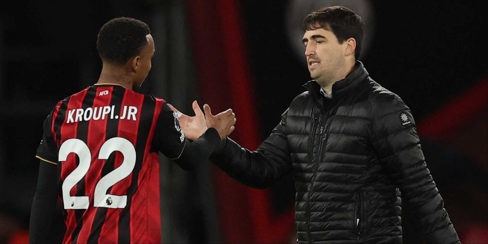 Iraola-Bournemouth-Crupi