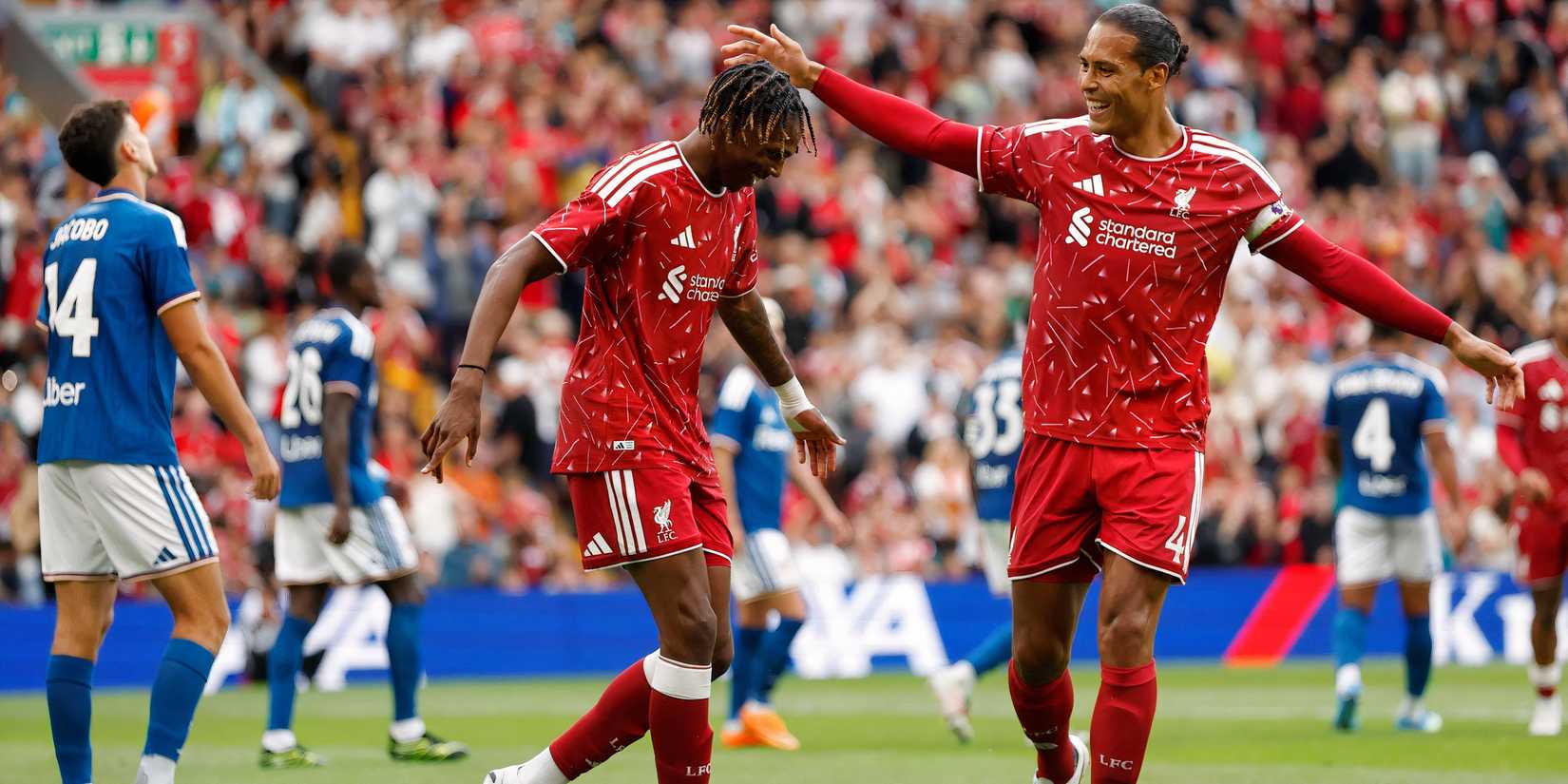 Liverpool defender Jeremy Jacquet