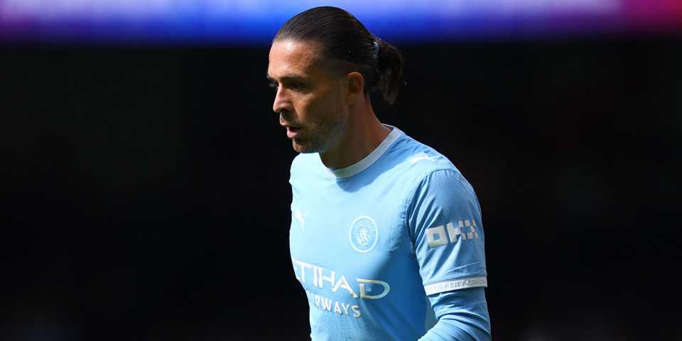 Manchester City's Jack Grealish in action