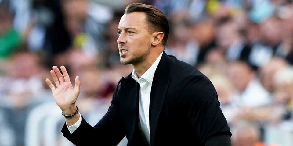 Newcastle United manager Matthias Jaissle