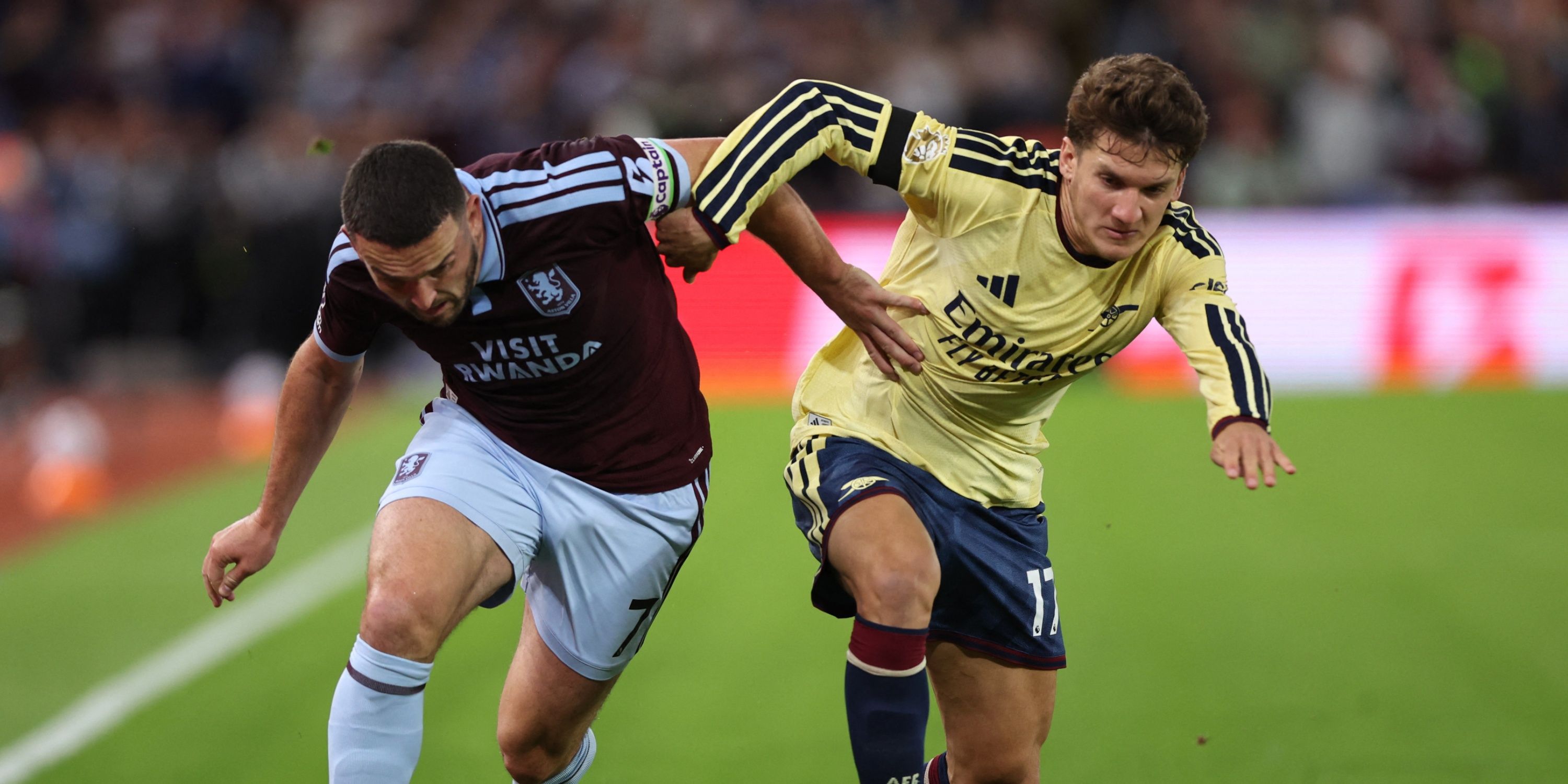 Tzolis-McGinn-Arsenal-Aston-Villa