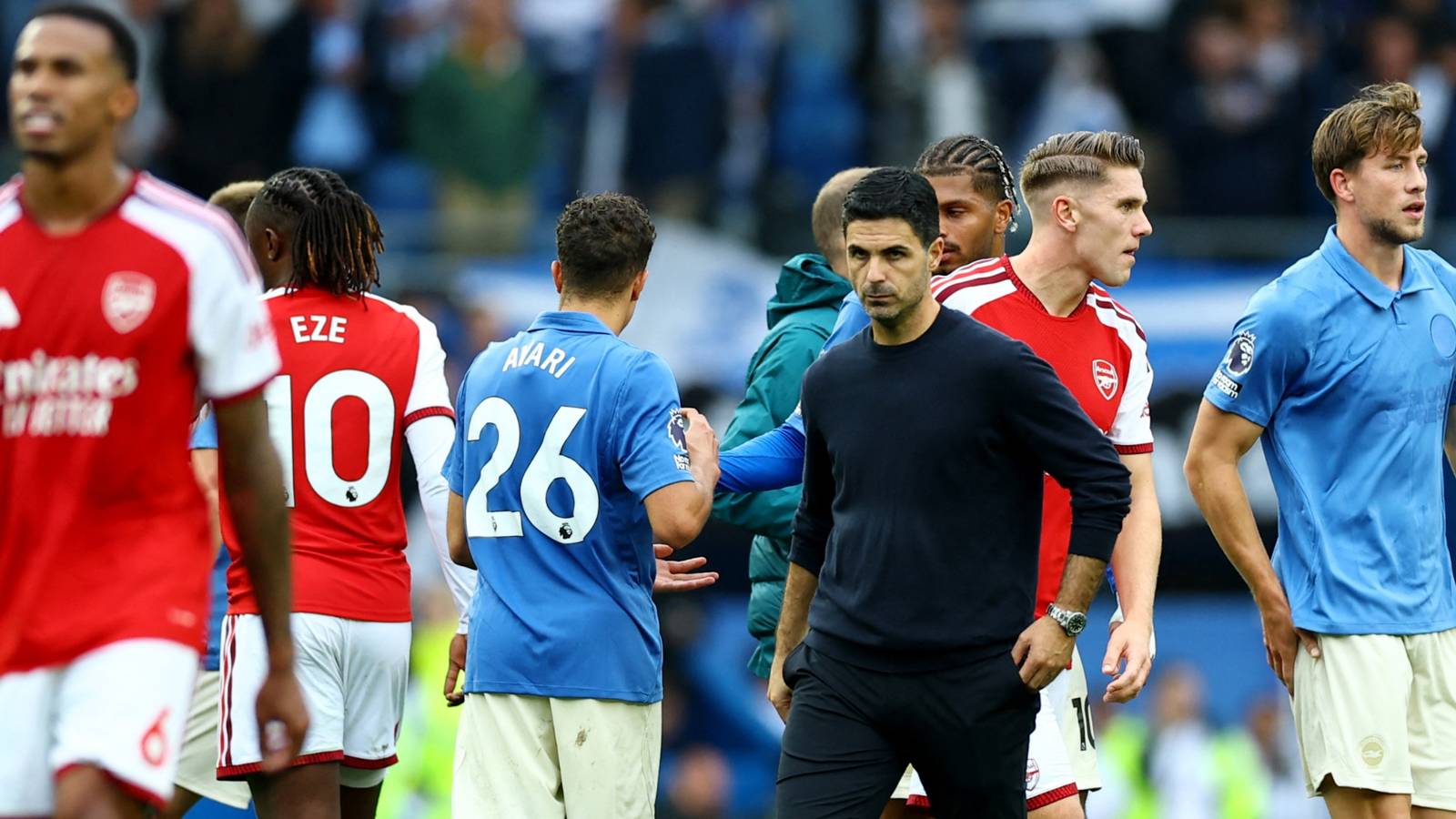 3/10 Arsenal star had his worst game of the season vs Brighton