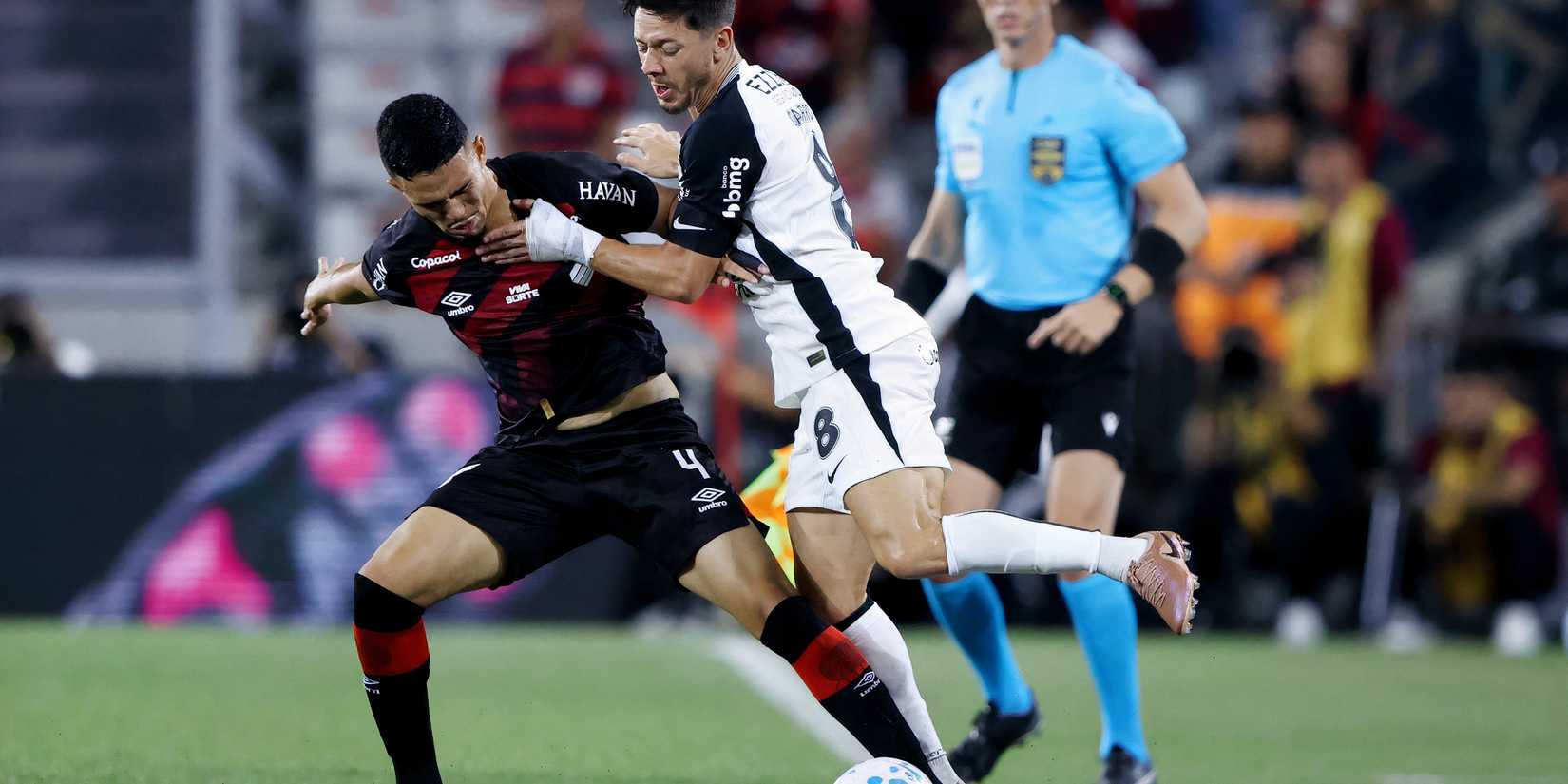 Arthur Dias  in action for Athletico Paranaense