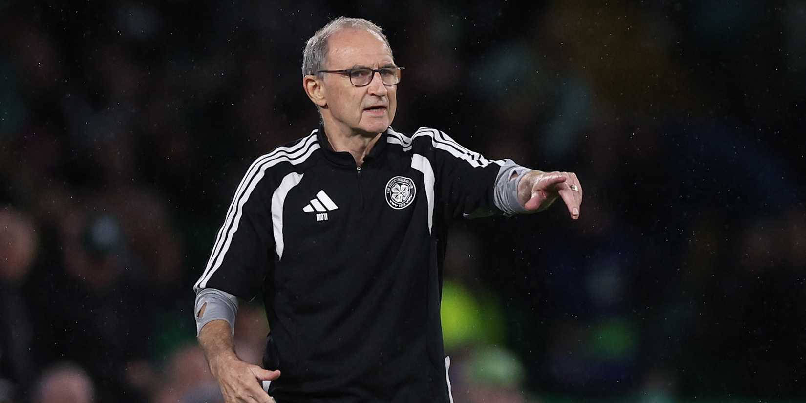 Celtic manager Martin O'Neill 