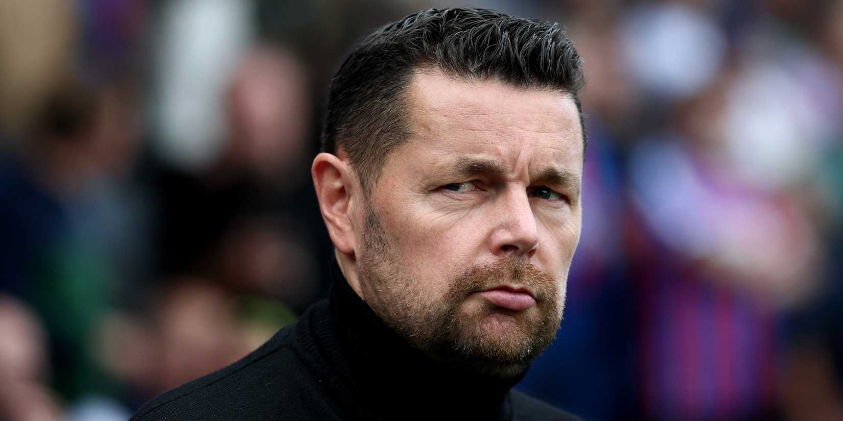 Crystal Palace manager Pierre Sage before the match-1