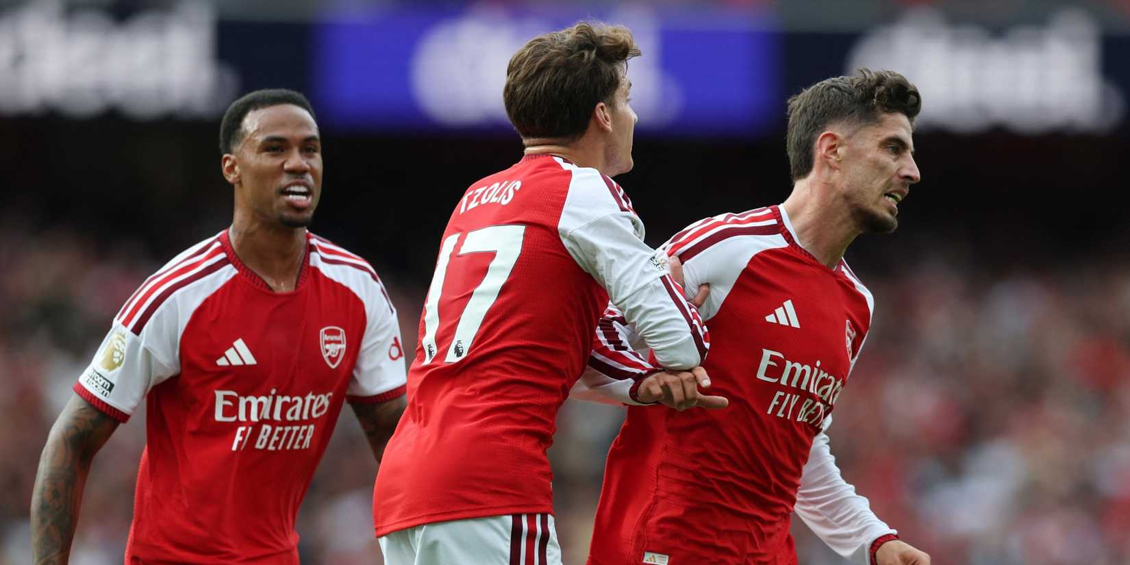 Havertz-Tzolis-Gabriel-Arsenal
