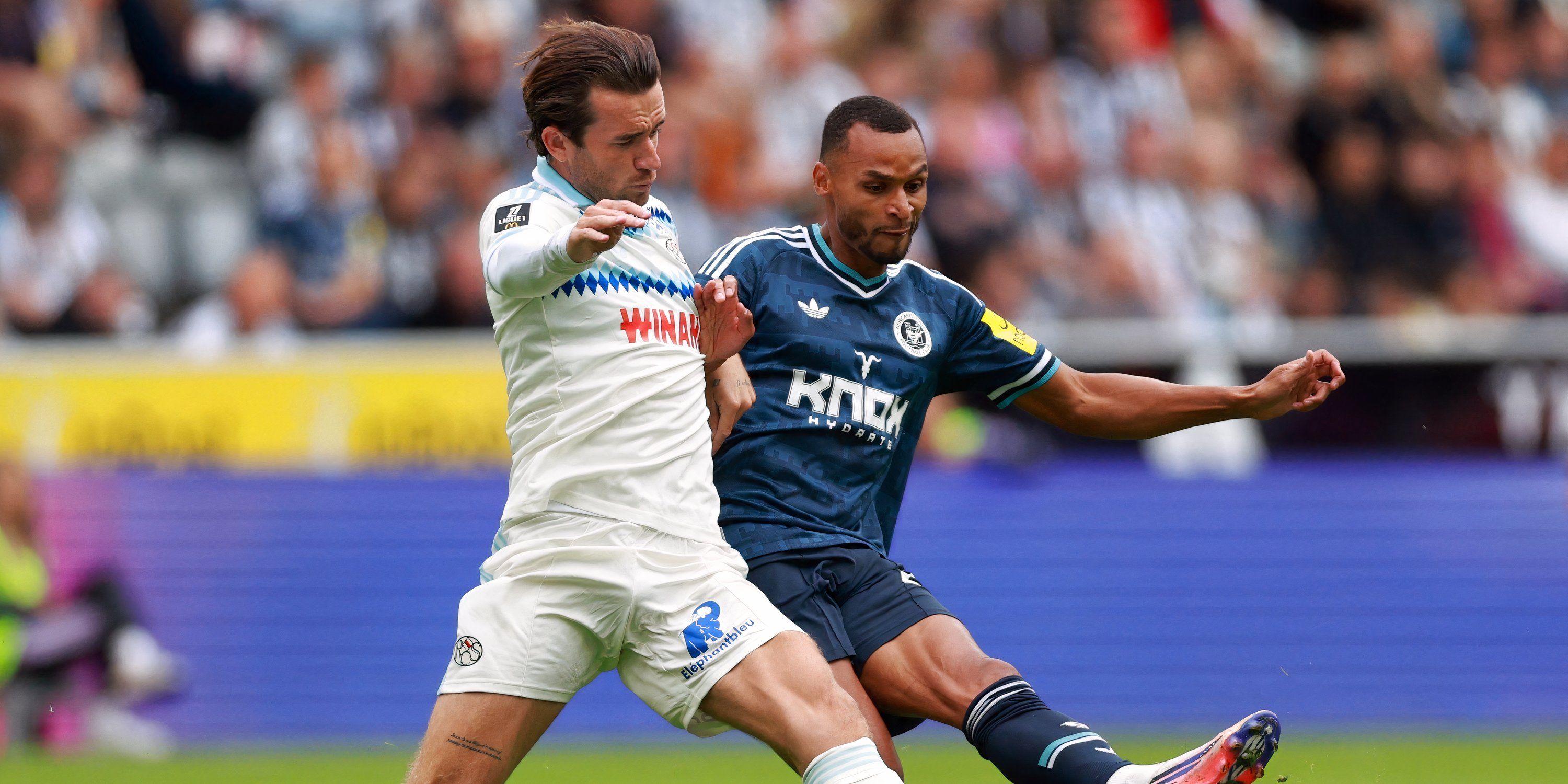 Jacob Murphy in action for Newcastle