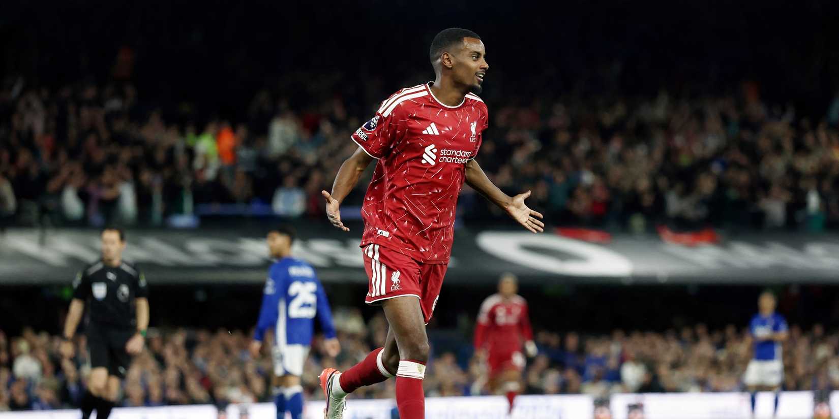 Liverpool striker Alexander Isak