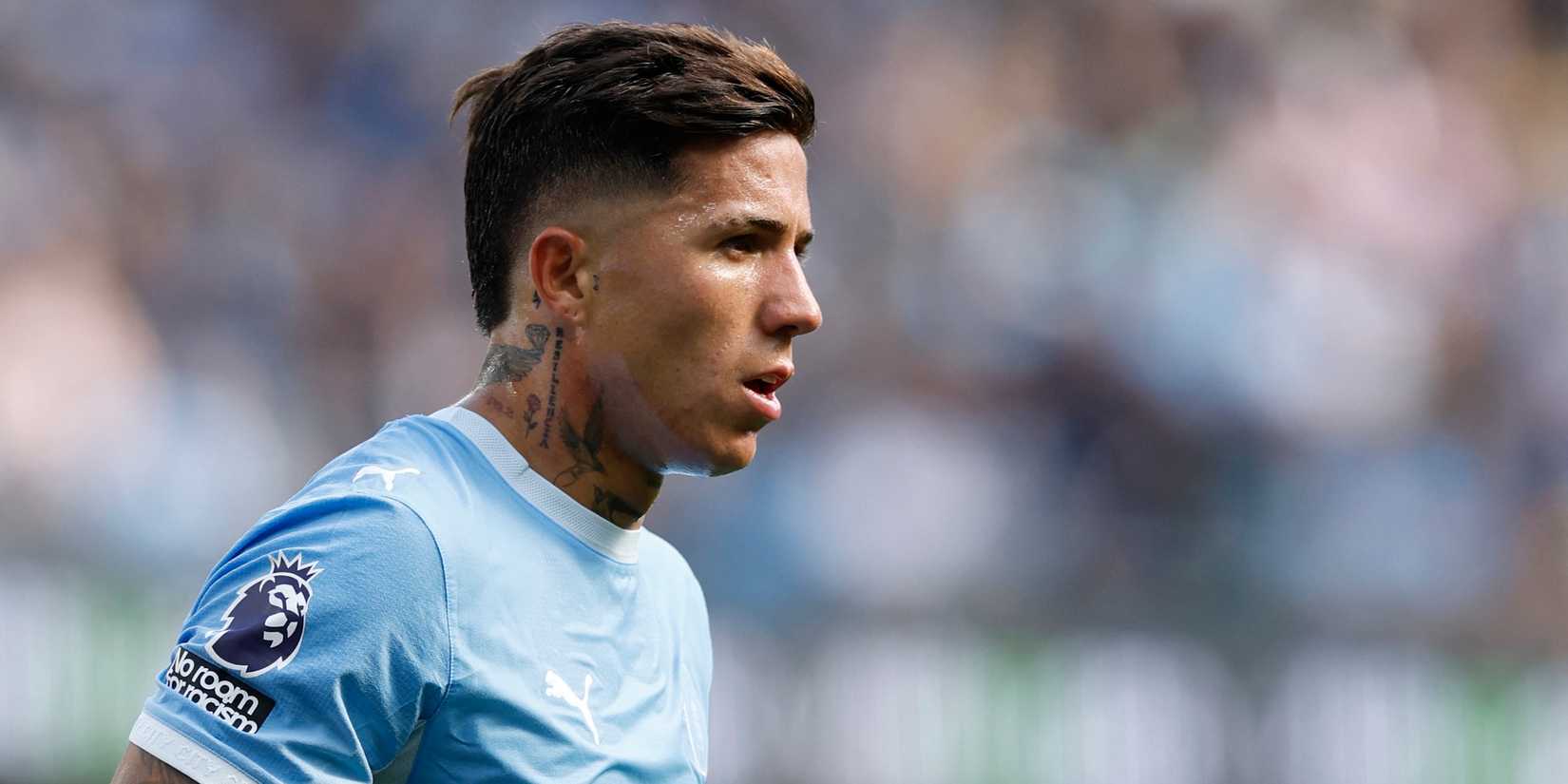 Manchester City's Enzo Fernandez