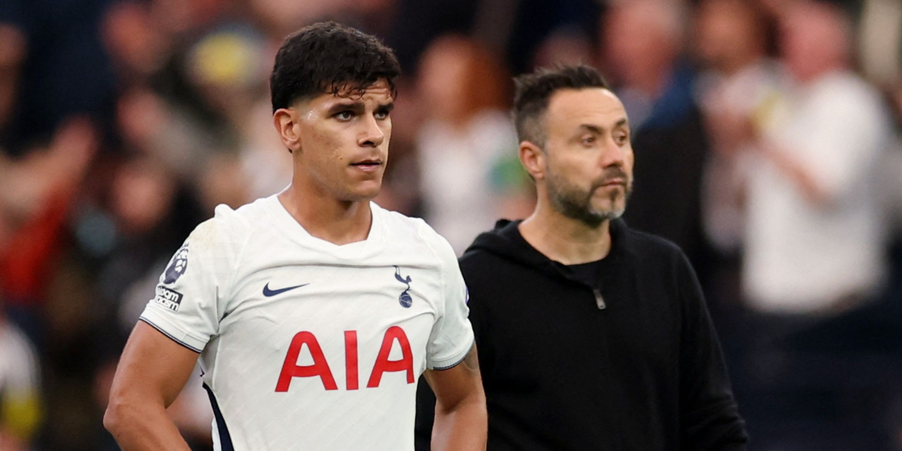 Alongside Fernandes: De Zerbi is ruining Spurs’ “future £100m” player