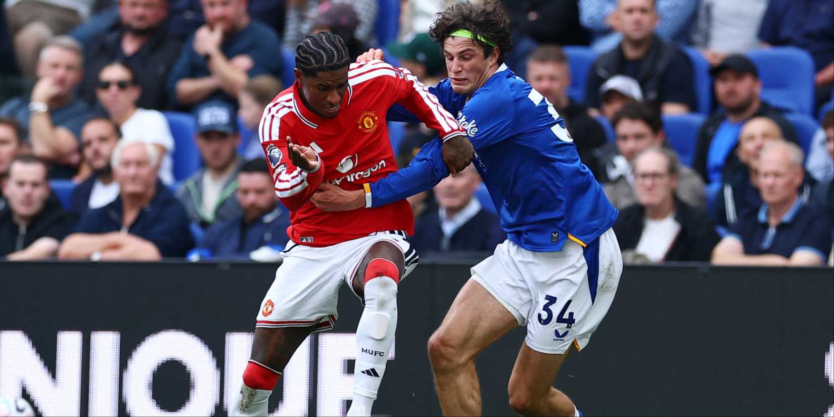 Marcus Rashford-Manchester United-Everton
