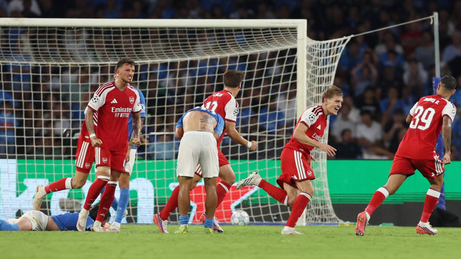 He dominated Napoli: Arsenal star is fast becoming a £100m superstar