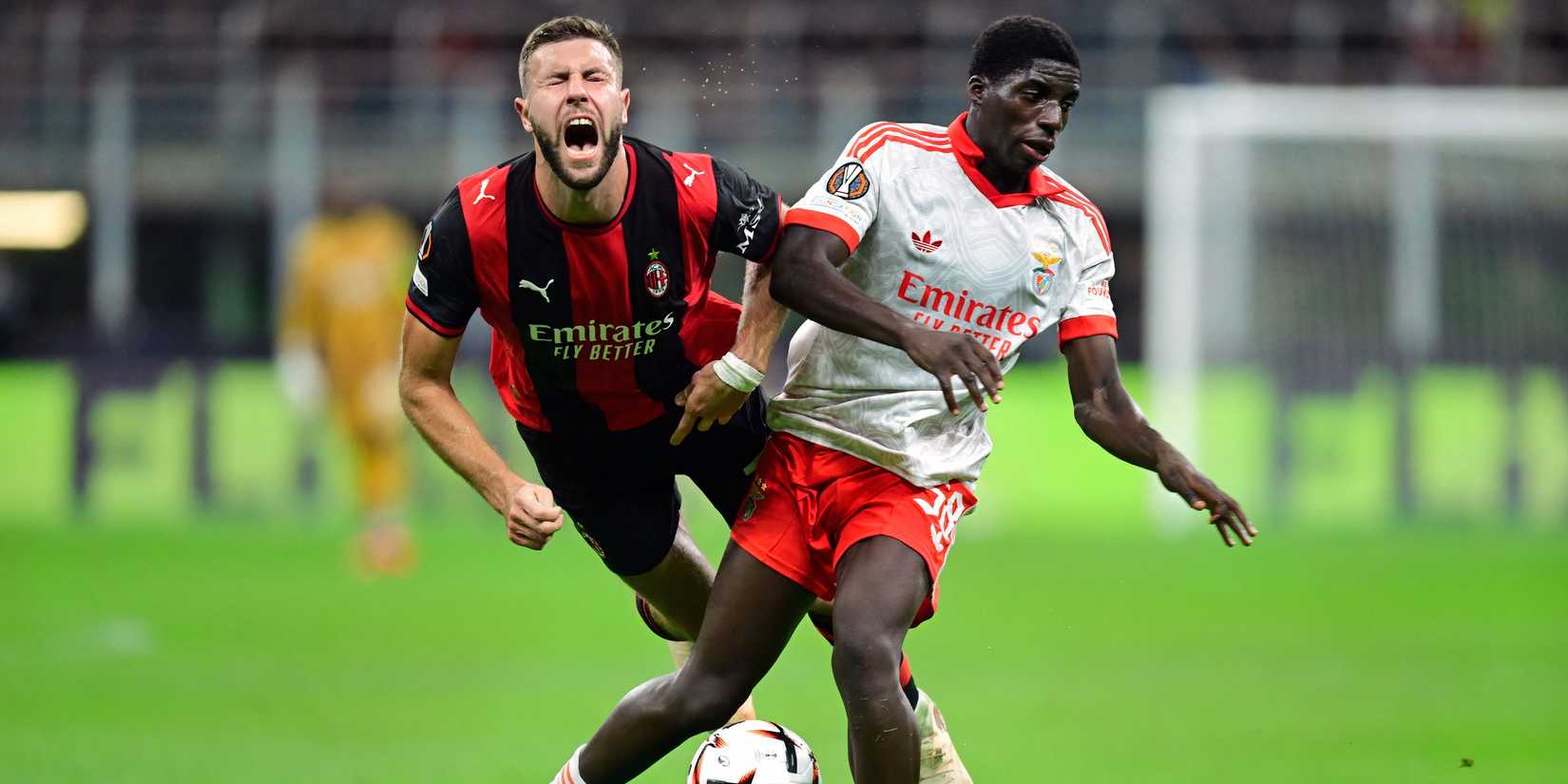 Daniel Banjaqui in action for Benfica