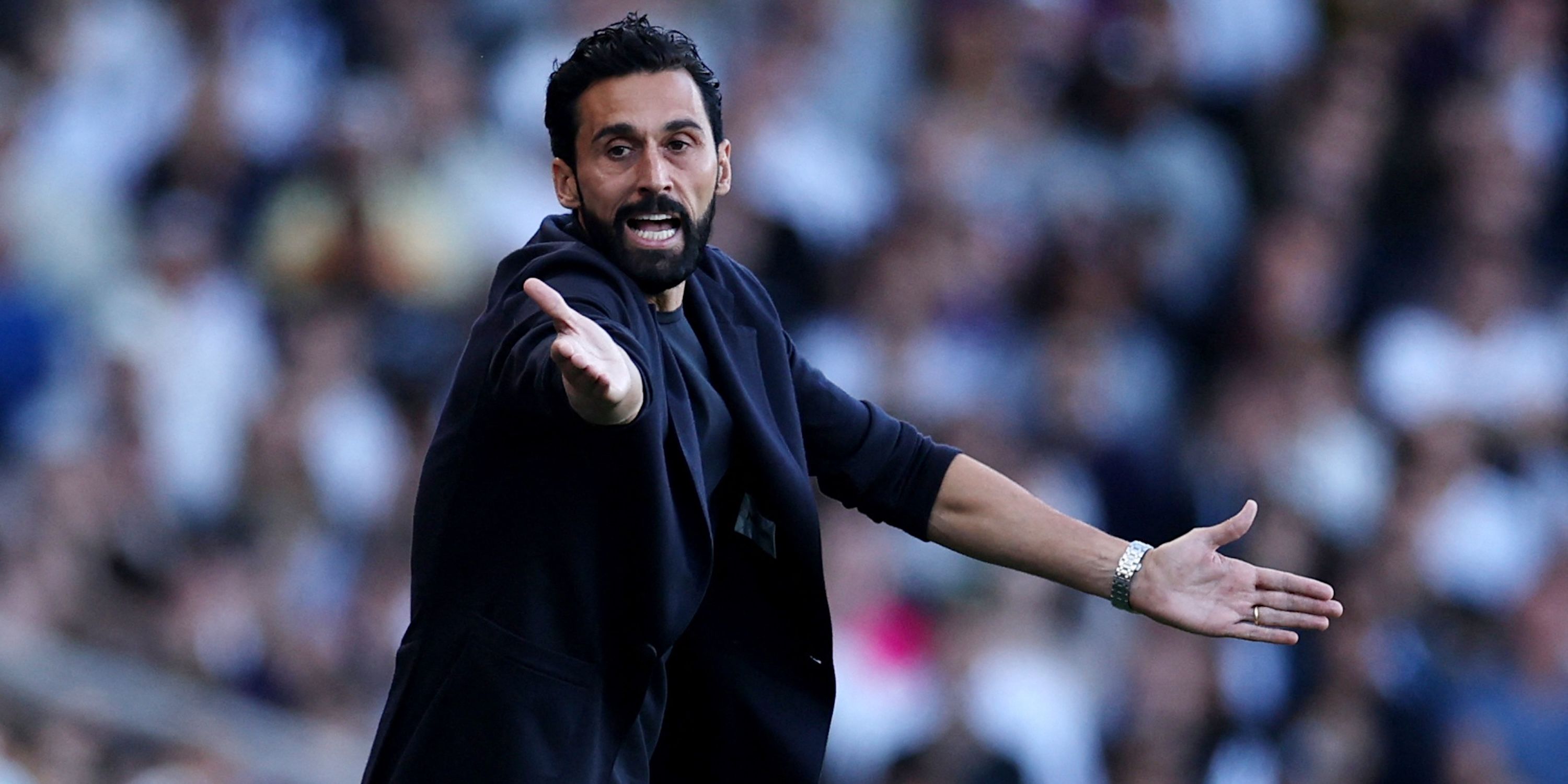 Fulham manager Alvaro Arbeloa