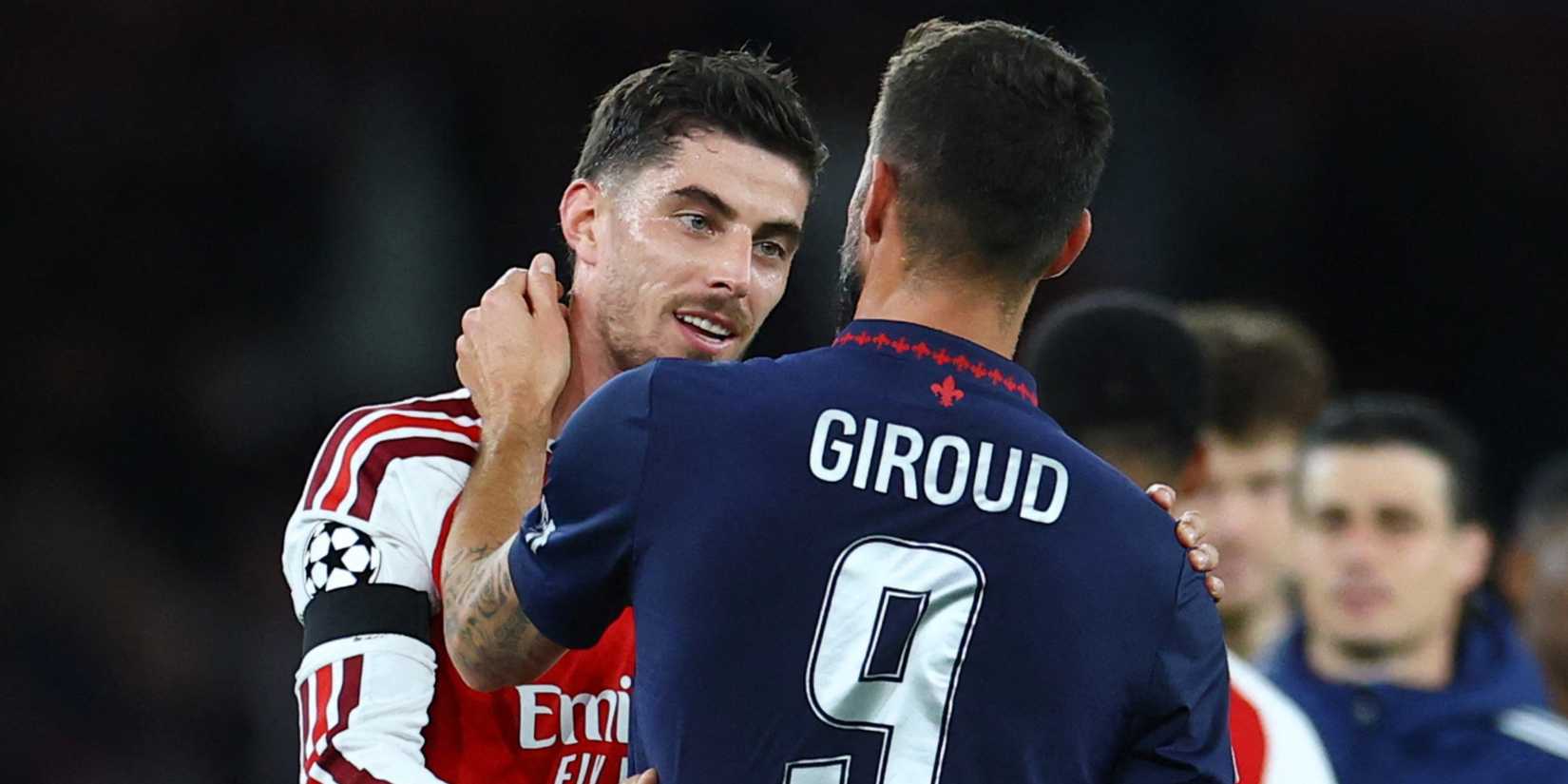 Giroud-Havertz-Arsenal-Lille