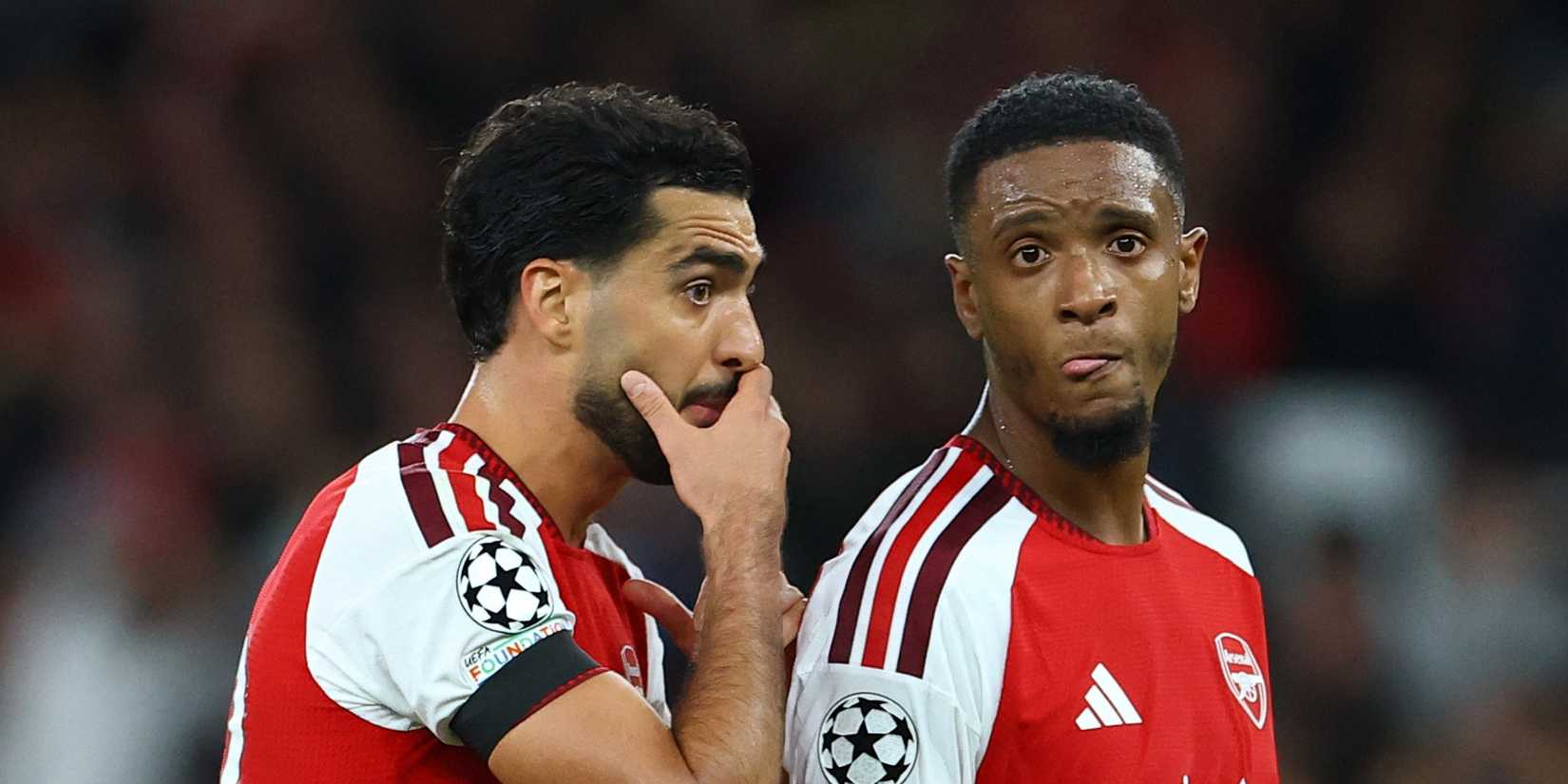 Mikel-Merino-Ezri-Konsa-Arsenal