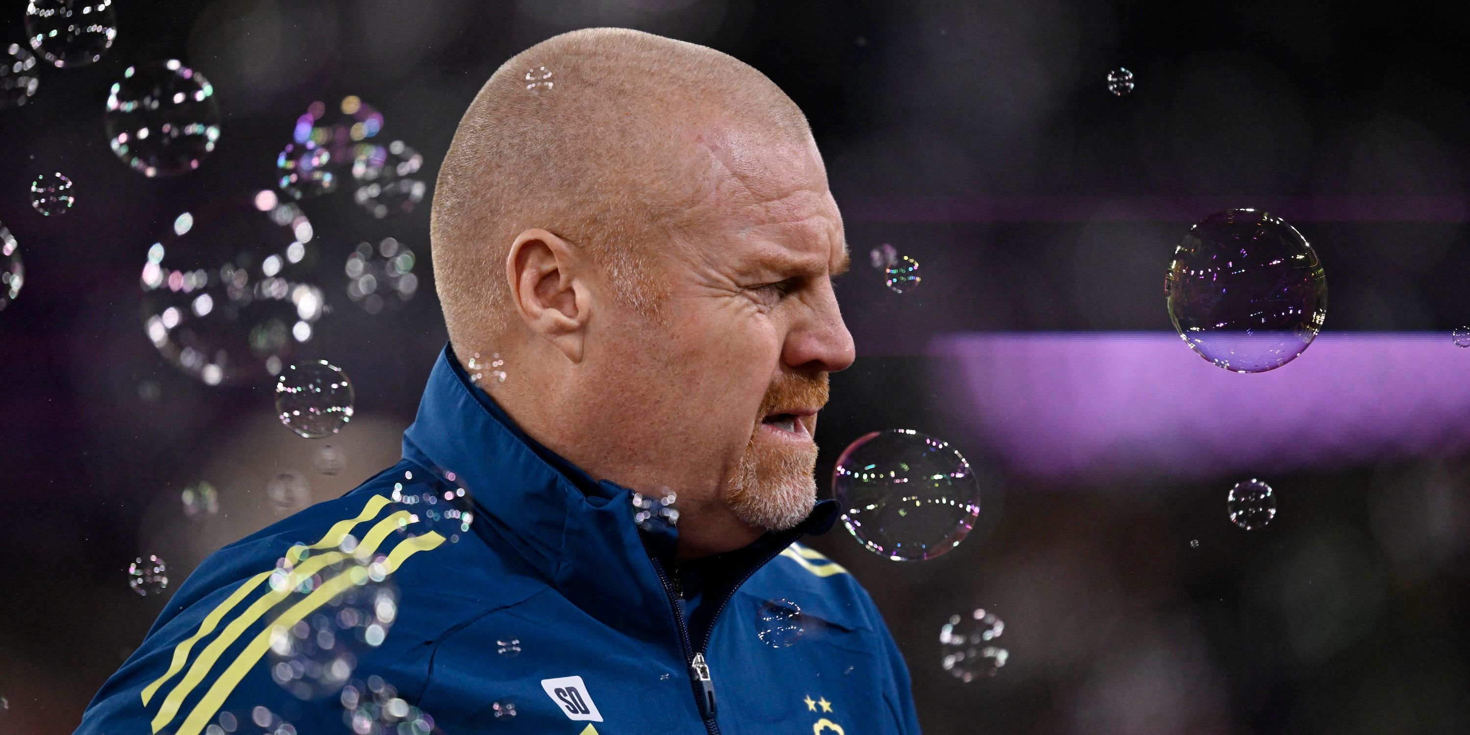 Nottingham Forest manager Sean Dyche before the match
